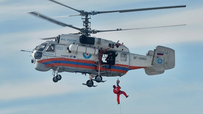 RUSYA'DAN TÜRKİYE'YE İLK KA-32 HELİKOPTERİ