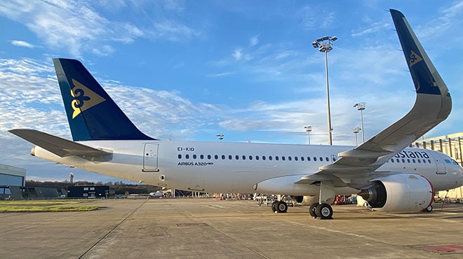 AIR ASTANA AIRBUS FİLOSUNU GENİŞLETİYOR